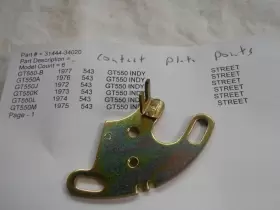 31444-34020 SUZUKI Nos Contact Points Plate GT550 J1 Indy #3