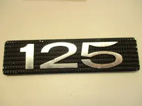 68141-28600 SUZUKI Nos Frame Cover Emblem TC125 TS125 #2
