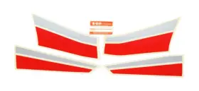 68190-01D50-8SH SUZUKI Chin Spoiler Decal Sticker Right Left