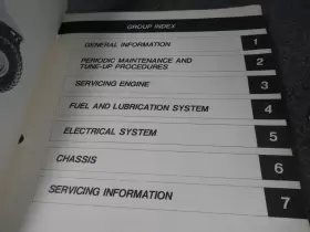 99500-41050-01E SUZUKI Service Manual LT185 #3