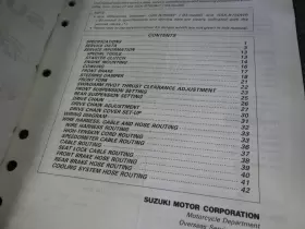 99501-37150-03E SUZUKI Supplementary Service Manual GSXR750W #3