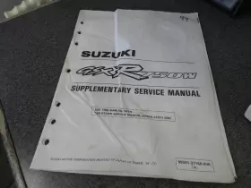 99501-37150-03E SUZUKI Supplementary Service Manual GSXR750W