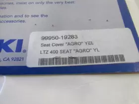 99950-19283 SUZUKI Agro Seat Cover LTZ400 #3