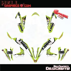 47-RT1LG TALON-BILLETS Graphics Decals Light Sticker KFX450R