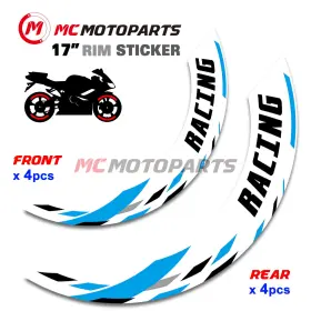 T-WSCJ02WXX17TFG80101T007 THEFASTGEAR Rim Decals Stickers