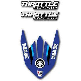 TS30-2105 THROTTLE SYNDICATE Front Fender Decal Kit