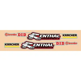 TS30-7005 THROTTLE SYNDICATE Swingarm Decals Team Tld Ktm