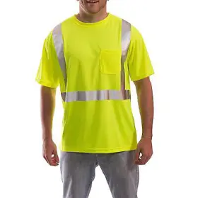 081138750210 TINGLEY Job Fluo Yel Tee