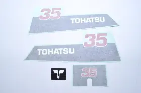 370S87801-0 TOHATSU Decal Nos Kit