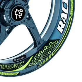 AUUSWSBPXXXX17T5041 TOPRIDER360 Racing Bp Rim Wheel Stickers