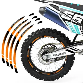 TOWSAA01BORG2118RI5095 TOPRIDER360 Wheel Rim Tape Decal
