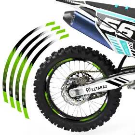 TOWSAB01BGR2118RI5095 TOPRIDER360 Wheel Rim Tape Decal Racing