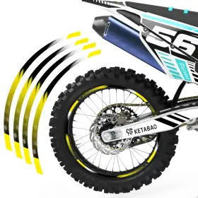 TOWSAB01BYW2118RI5092 TOPRIDER360 Wheel Rim Tape Decal