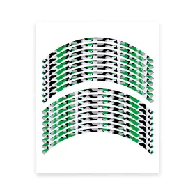 TZWSAF01BXX17USSN005 TOPRIDER360 Tape Stripe Rim Stickers 850