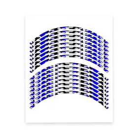 TZWSAF01BXX17USSN071 TOPRIDER360 Tape Stripe Rim Stickers 300