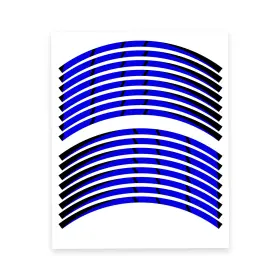TZWSAS01BXX17USSN058 TOPRIDER360 Tape Stripe Rim Stickers