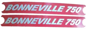 60-4148 TRIUMPH Panel Decal Emblem Motif 750 Bonneville