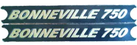 60-4385 TRIUMPH Panel Motif Decal Emblem 750 Bonneville