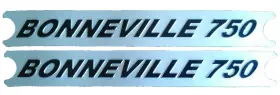 60-7054 TRIUMPH Panel Decal Emblem Motif 750 Bonneville