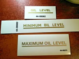 44-00062 TRIUMPH NORTON BSA MATCHLESS AJS Maximum Oil Level