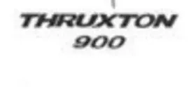 T2300678 TRIUMPH Icon Sidepanel Decal T100 Bonneville