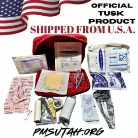 2056050001 TUSK Travel First Aid Highway Emergency Kit Road
