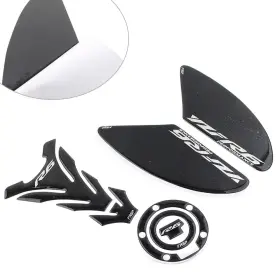 550721805588 TWOAGAIN Carbon Fiber Tank Pad Traction Sticker