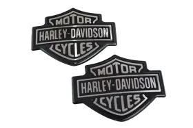 38-0577 V-TWIN MANUFACTURING Tank Emblem Set Adhesive Harley