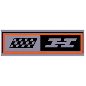 48-0426 V-TWIN MANUFACTURING Oil Tank Decal Bar Twin