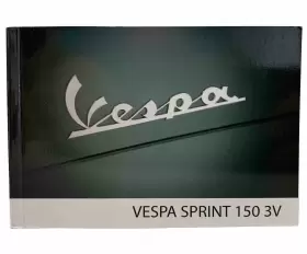1Q000177 VESPA Owners Instruction Manual Sprint