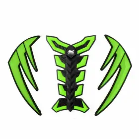 SET-B1-GREEN-KAWASAKI VIPJQ Tank Pad Protector Gas Knee Grip