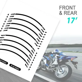 WSAS03BXX17VMTOP050 VMBOLT Morocycle Tape Wheel Sticker Honda