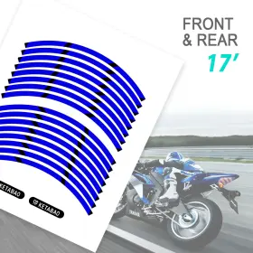 WSAS04BXX17VMTOP127 VMBOLT Morocycle Tape Wheel Sticker FZ6R