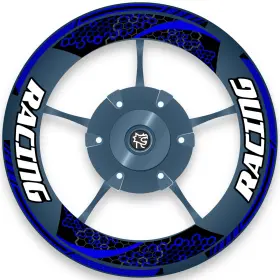 WSBP03XX17VMTOP083A VMBOLT Racing Decal Wheel Sticker