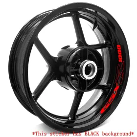WSSBGSXR1000AXX17VMTOP024A VMBOLT Letter Stripe Rim Stickers