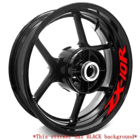 WSSBZX10RAXX17VMTOP084A VMBOLT Aqua Letter Stripe Rim ZX1000
