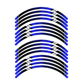 VVRWSAD01BORG17CL4093 VVRACING Rim Stripes Sticker Kit Gt