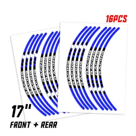 VVRWSAP01BORG17CL4005 VVRACING Wheels Sticker Kit RSV4 Rr