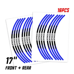 VVRWSAP03BORG17CL4090 VVRACING Rim Decal Kit Triumph Daytona #2