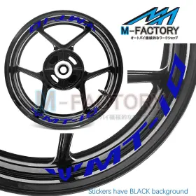 VVRWSGP01XX17MT10BXXCL4001 VVRACING Rim Wheel Decal Stickers