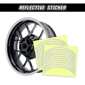 VVRWSRA17CL4604 VVRACING Retroreflective Tape Strip Sticker