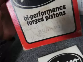 2063P4 WISECO Nos Piston Rockwell Kit #2