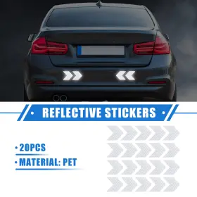 634149582778 X-AUTOHAUX Reflective Stickers Arrow Waterproof