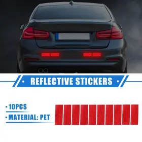 716058896310 X-AUTOHAUX Reflective Stickers Rectangle