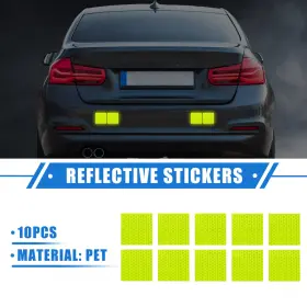 716058897119 X-AUTOHAUX Reflective Stickers Square
