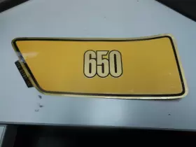 1T3-21786-00 YAMAHA Nos Right Cover Emblem XS650 #2