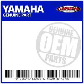 1UT-21784-00-00 YAMAHA Emblem Badge
