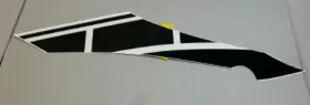 2CR-2173F-00 YAMAHA Graphic Sticker Decal YZF-R1