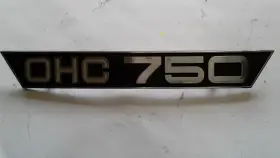 341-21787-02-00 YAMAHA Nos Panel Oil Tank Badge Ahmra TX750