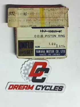 372-11601-40 YAMAHA Nos Piston Ring